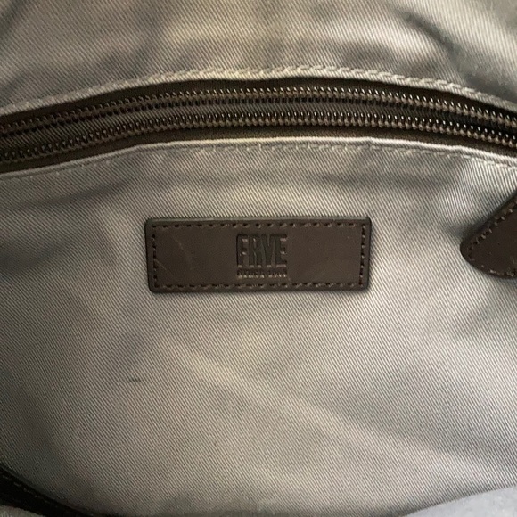 Frye crossbody brown leather messenger bag - Picture 9 of 16